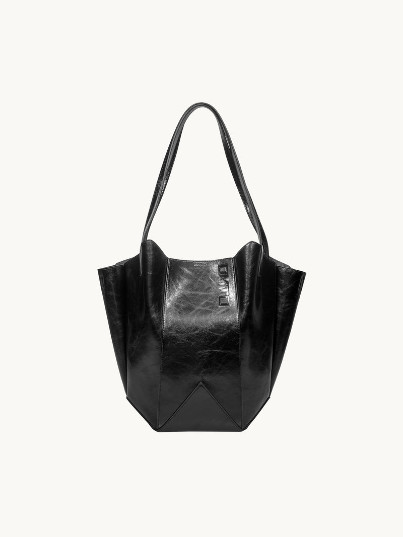 CRISPY PETAL Regular Tote Bag - Black