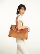 URBAN WANDERING Regular Shoulder Bag - Brown