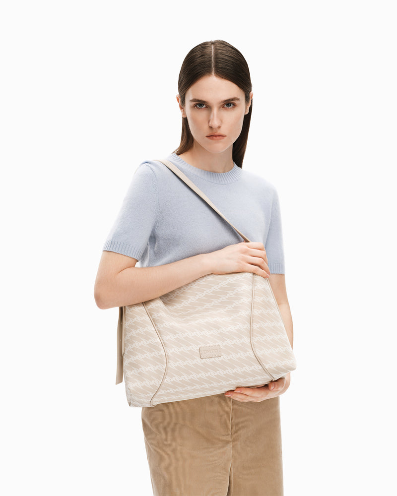 MONOGRAM 3.0 LOOP Large Shoulder Bag - Brown