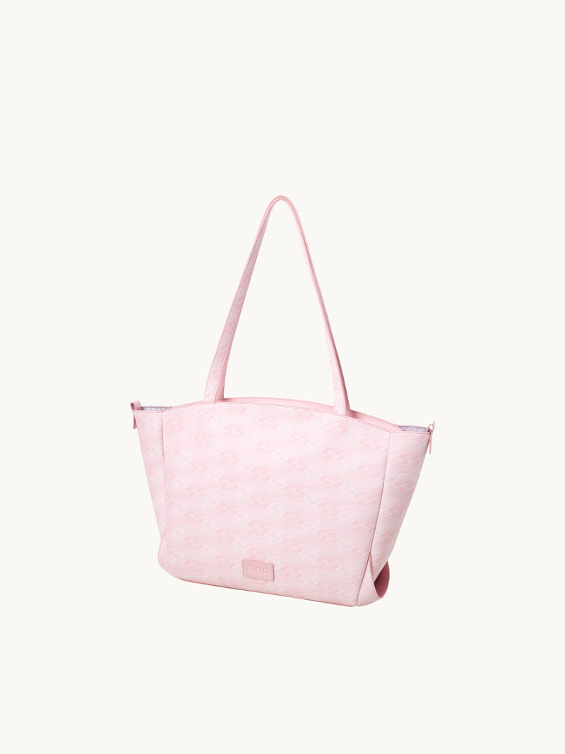 MONOGRAM 5.0 LOOP Medium Tote Bag - Cream Pink
