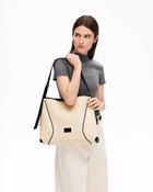 FOO FOO SOFT Large Shoulder Bag - Beige