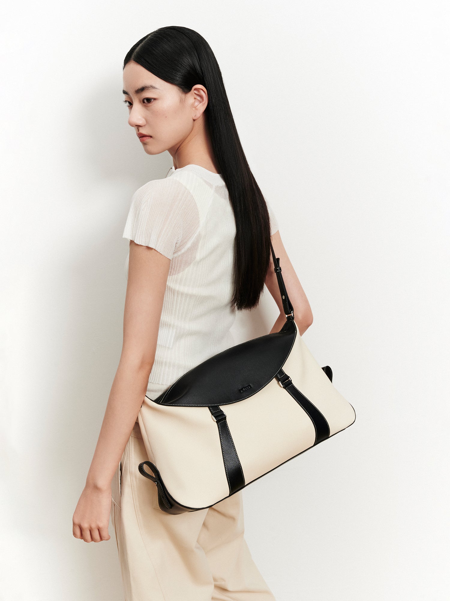 FOO FOO OATS Regular Shoulder Bag - Beige