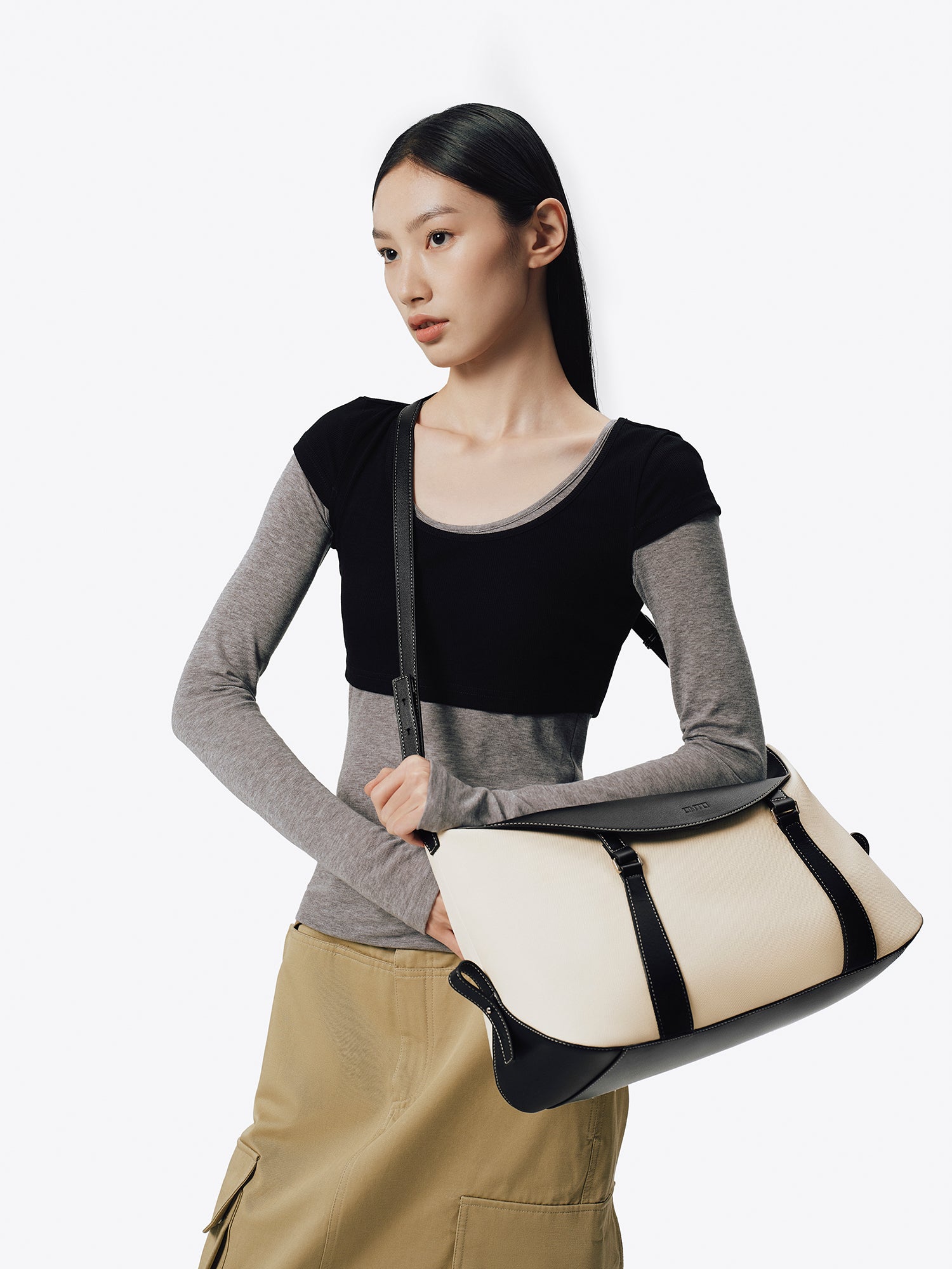 FOO FOO OATS Regular Shoulder Bag - Beige