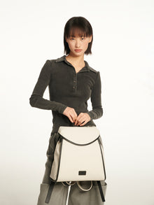 FOO FOO OATS Regular Backpack - Beige