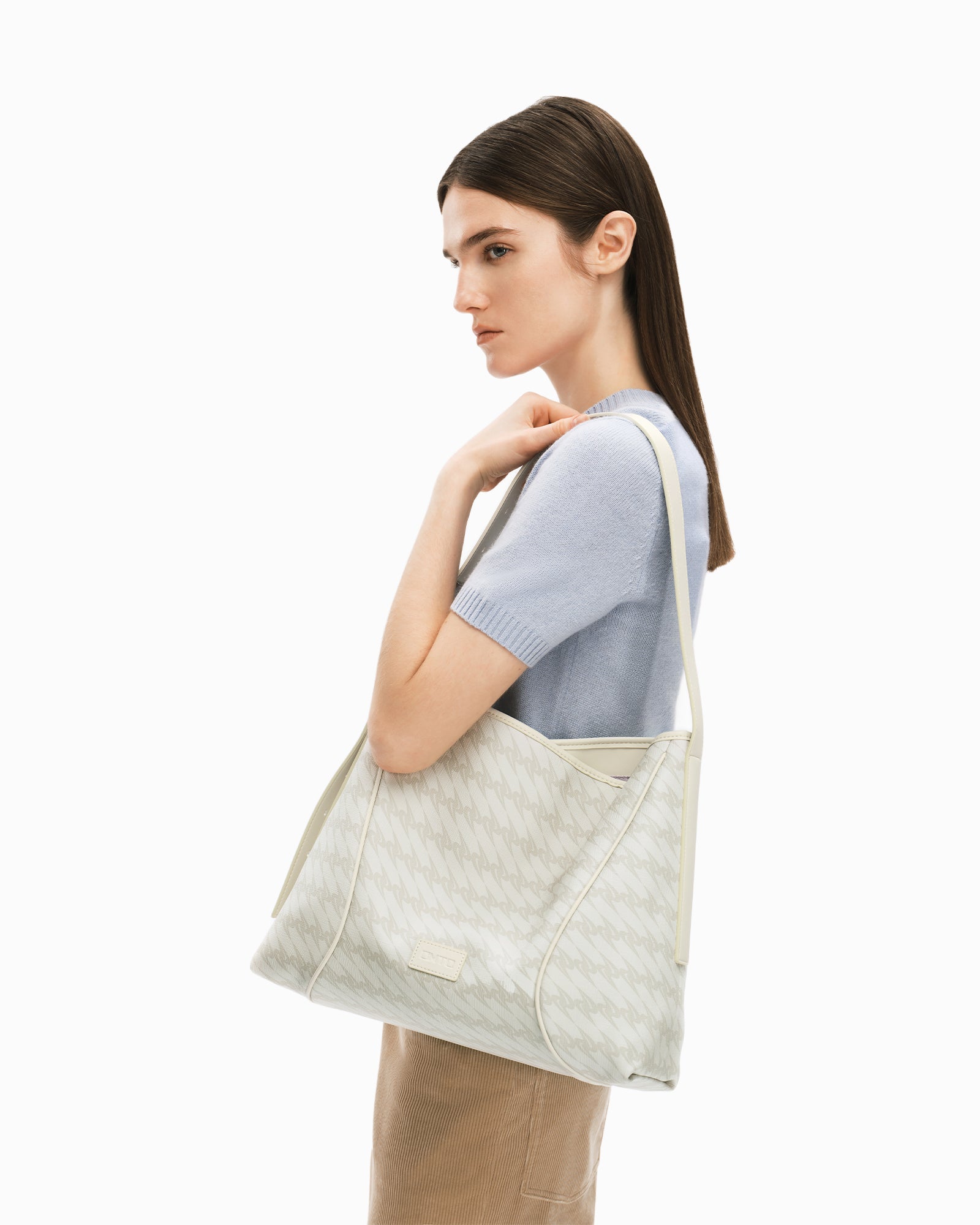MONOGRAM 3.0 LOOP Large Shoulder Bag - Beige