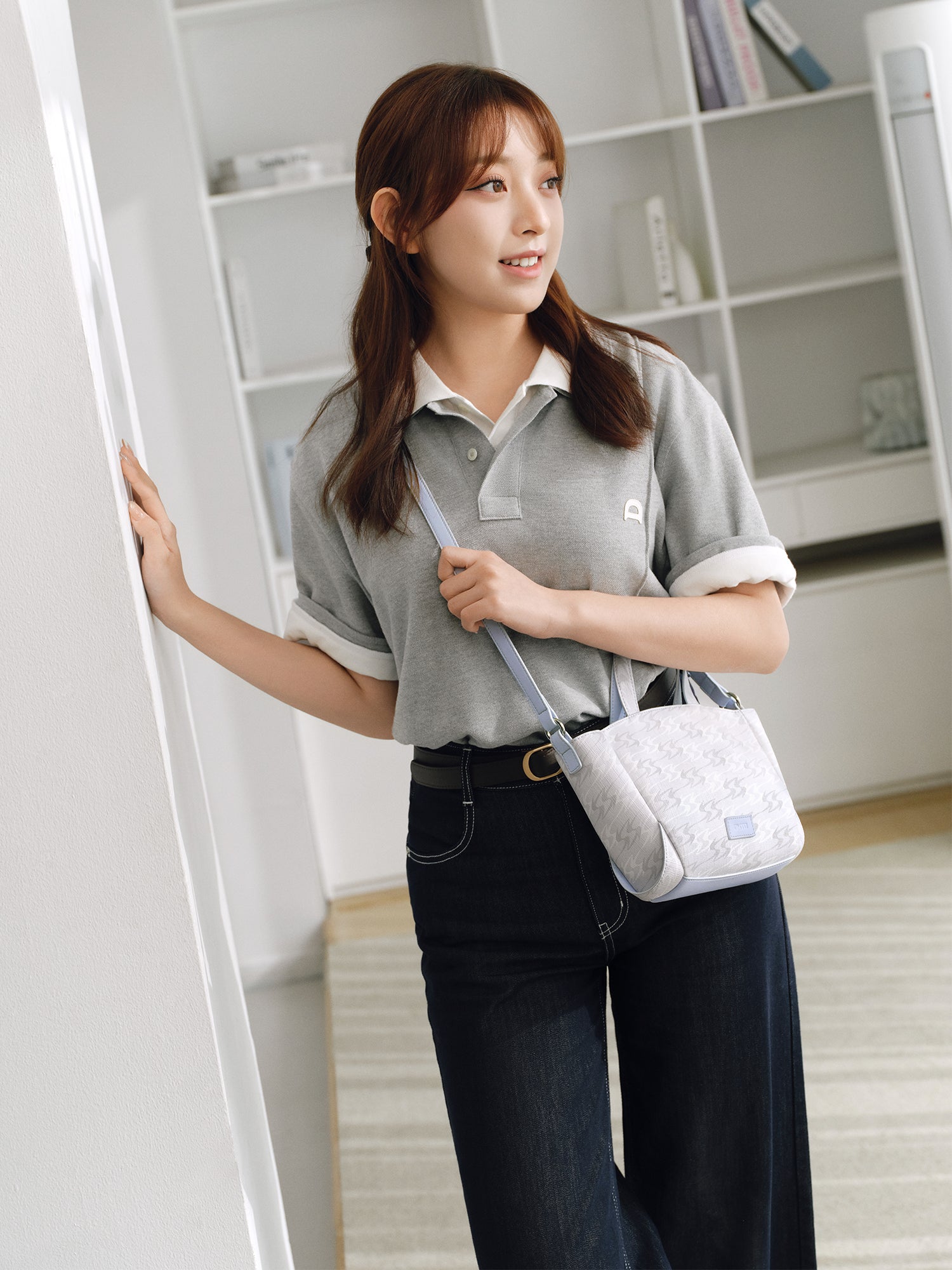 MONOGRAM 5.0 LOOP Small Tote Bag - Grey