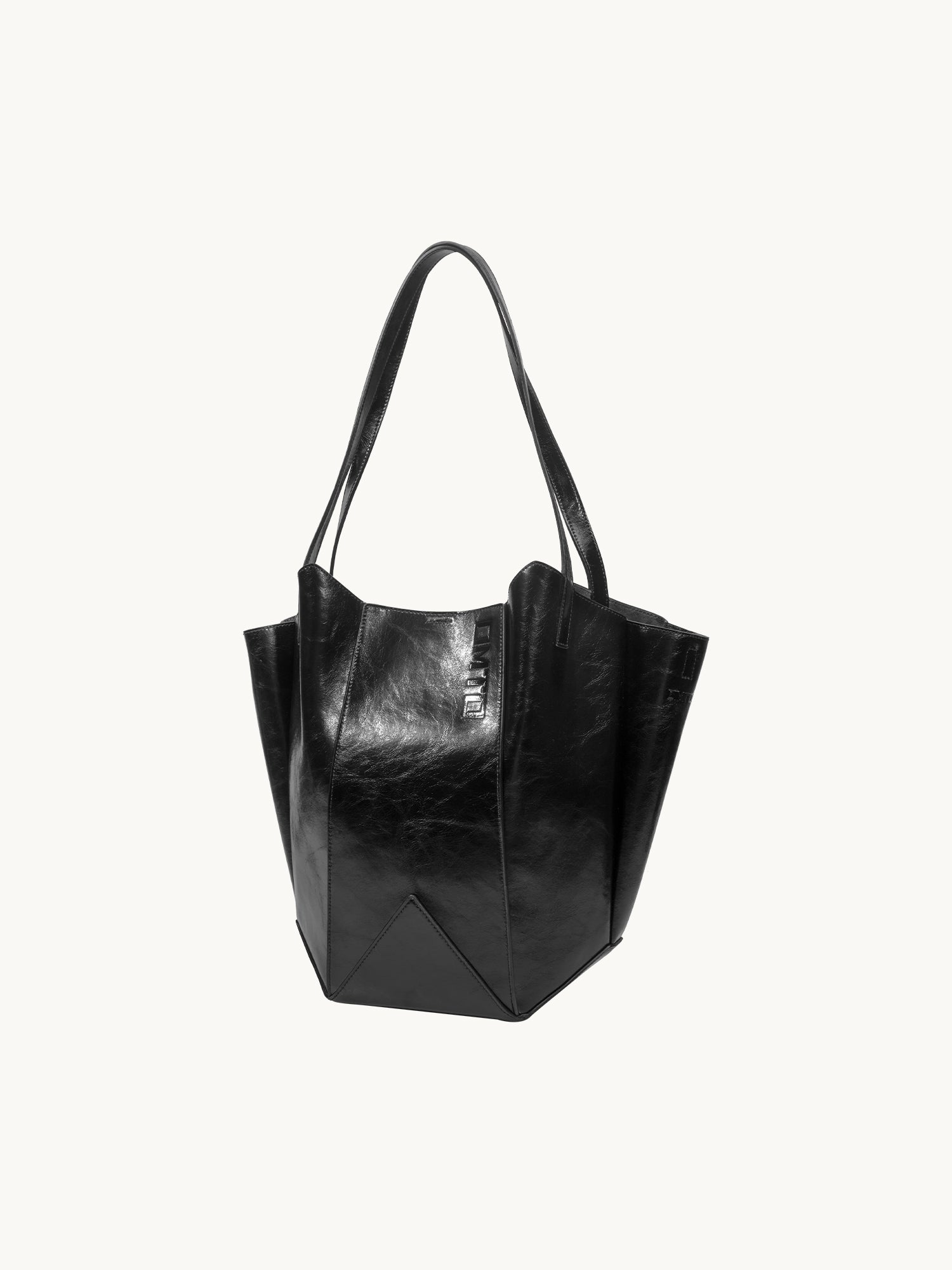 CRISPY PETAL Regular Tote Bag - Black