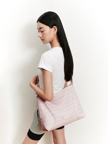 MONOGRAM 3.0 LOOP Large Shoulder Bag - Sakura Pink