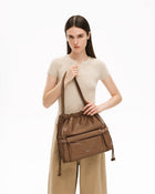 JuanJuan Regular Shoulder Bag - Hazel Brown