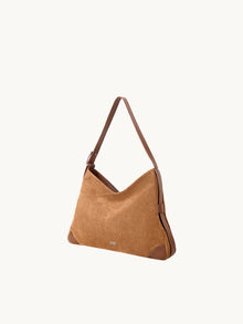 SURE SURE CROISSANT Medium Shoulder Bag - Mocha Brown