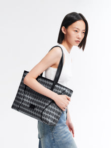 MONOGRAM 3.0 TRUFFLE LOOP Medium Tote Bag - Black