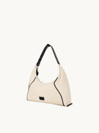 FOO FOO CANVAS Large Shoulder Bag - Beige