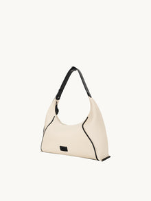 FOO FOO CANVAS Large Shoulder Bag - Beige