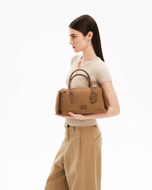 PINCH PILLOW Medium Handbag - Mocha Brown