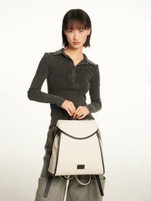 FOO FOO OATS Regular Backpack - Beige