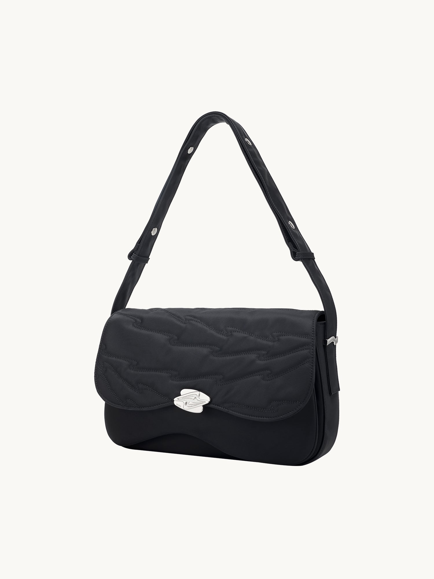 DESERT POST Regular Shoulder Bag - Black