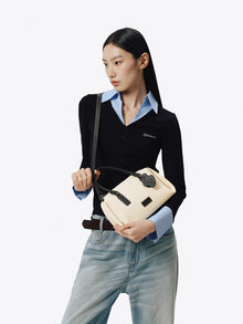 FOO FOO OATS Regular Handbag - Beige