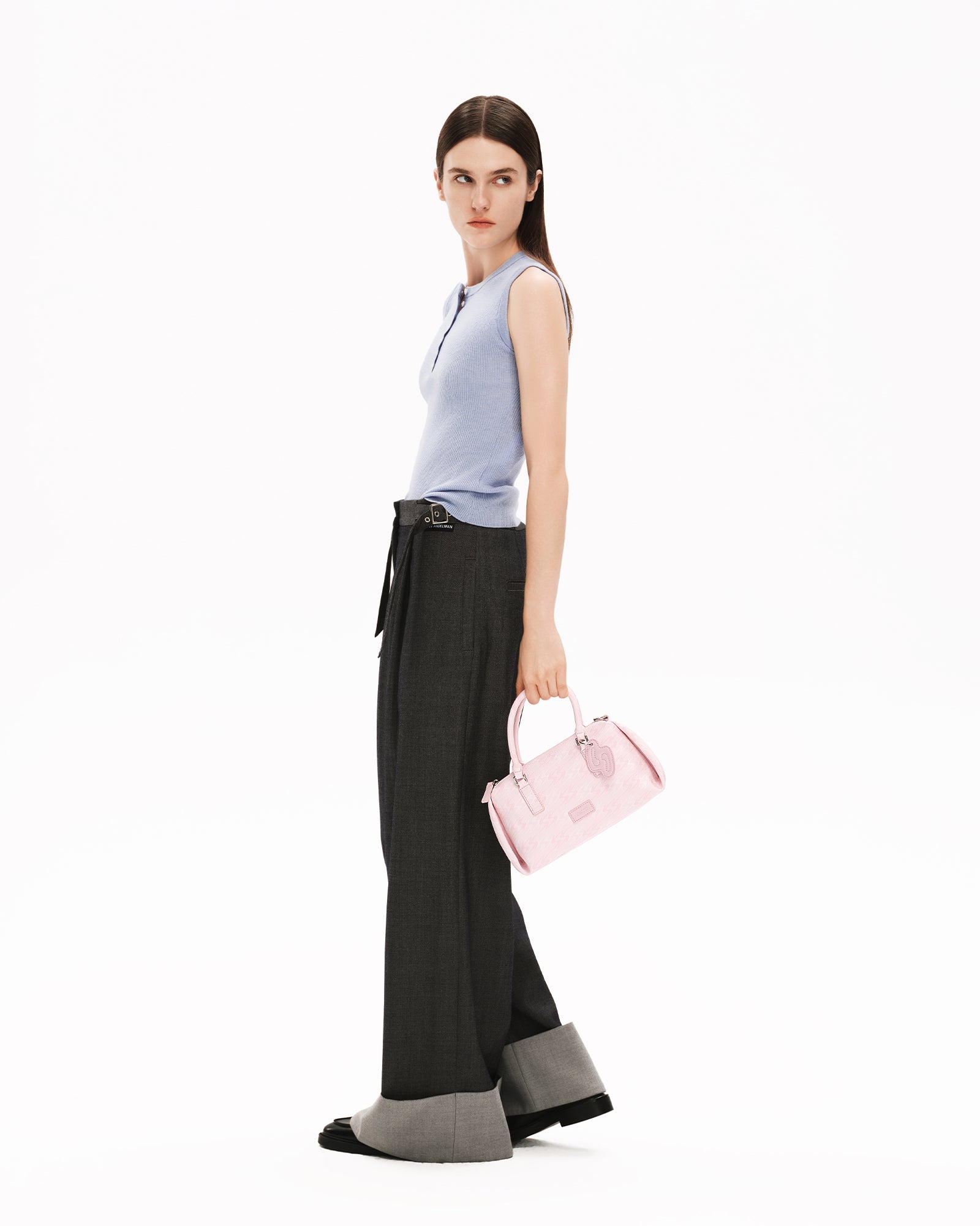 MONOGRAM 5.0 LOOP Regular Handbag - Cream Pink