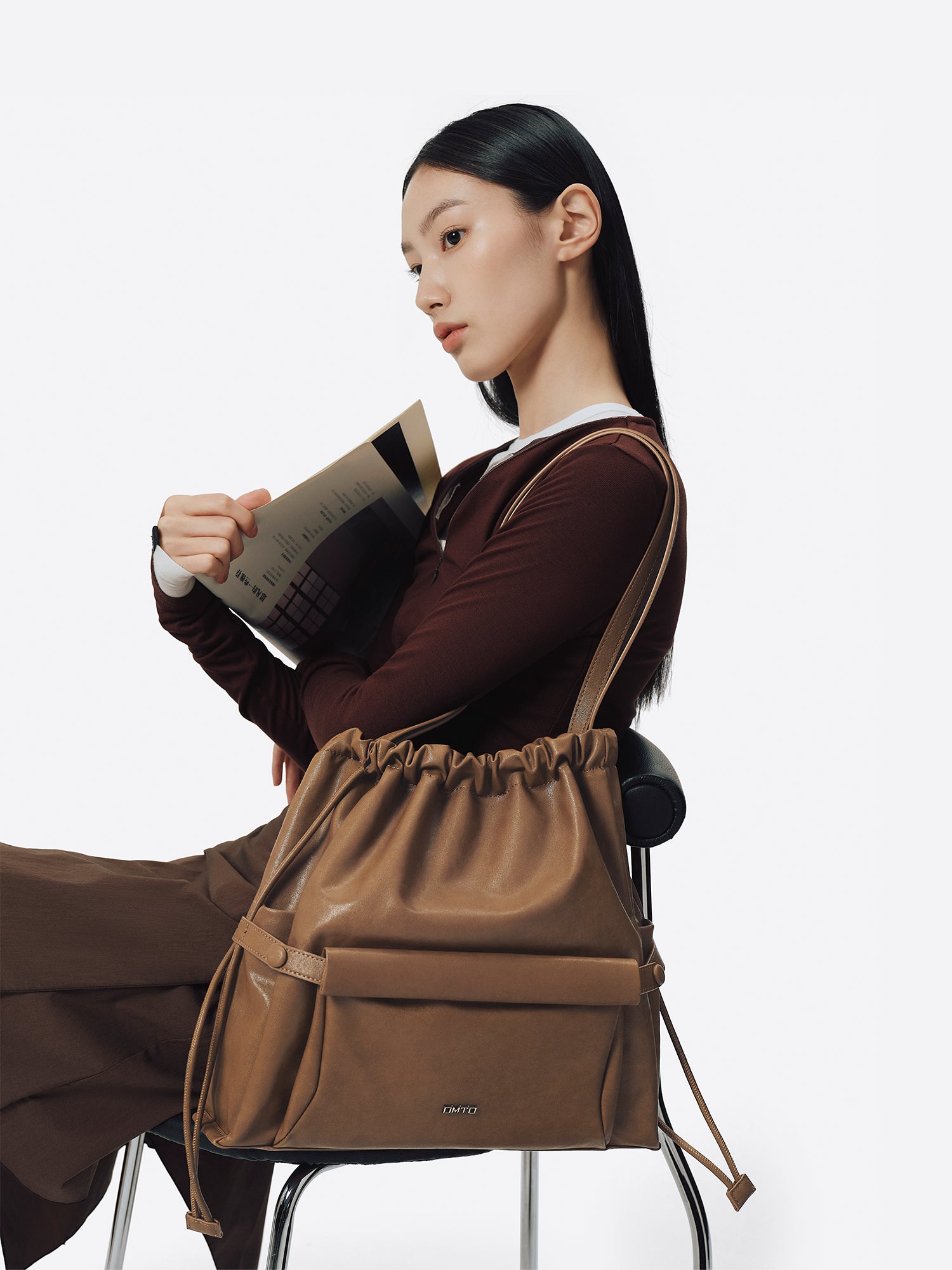 JuanJuan Regular Shoulder Bag - Hazel Brown