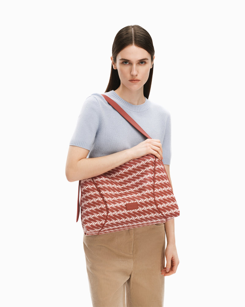 MONOGRAM 3.0 LOOP Large Shoulder Bag - Red