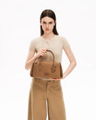 PINCH PILLOW Medium Handbag - Mocha Brown