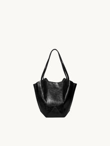 CRISPY PETAL Regular Tote Bag - Black