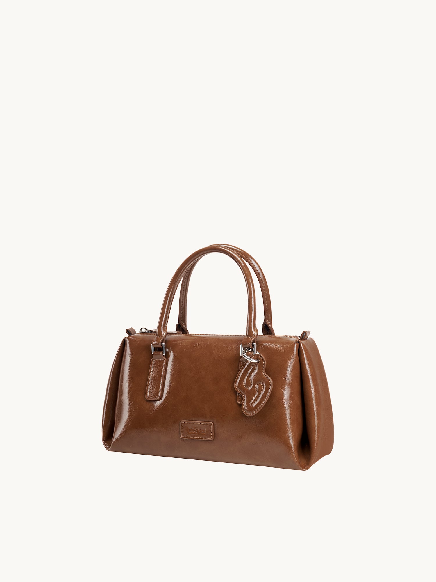 PINCH PILLOW Small Handbag - Cocoa Brown