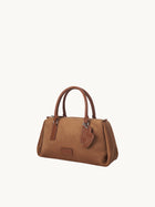 PINCH PILLOW Small Handbag - Mocha Brown