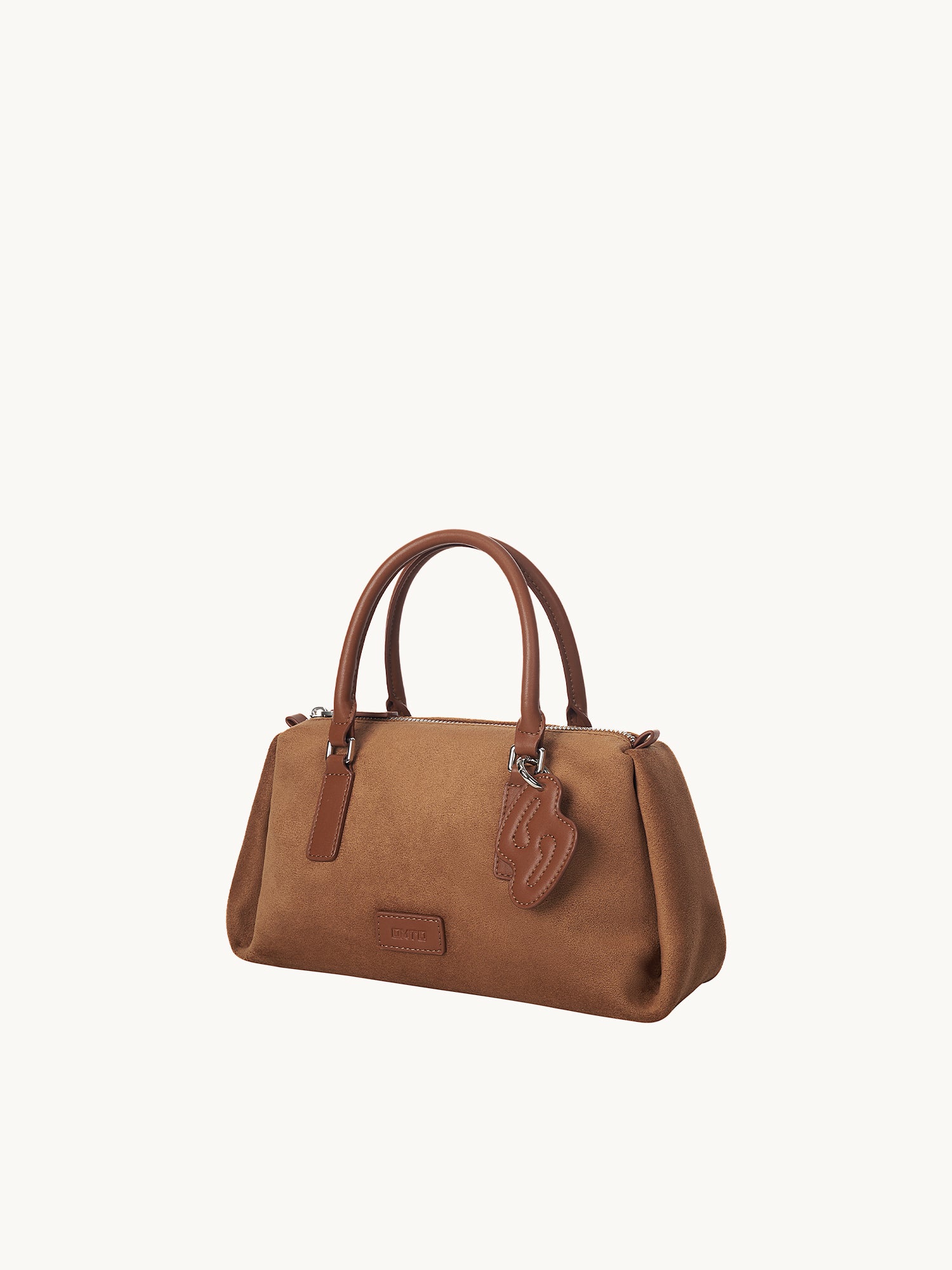 PINCH PILLOW Small Handbag - Mocha Brown