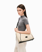 FOO FOO CANVAS Small Shoulder Bag - Beige