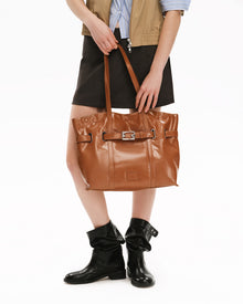 DUMPLING Regular Tote Bag - Brown