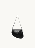 GEMINI Large Shoulder Bag - Black