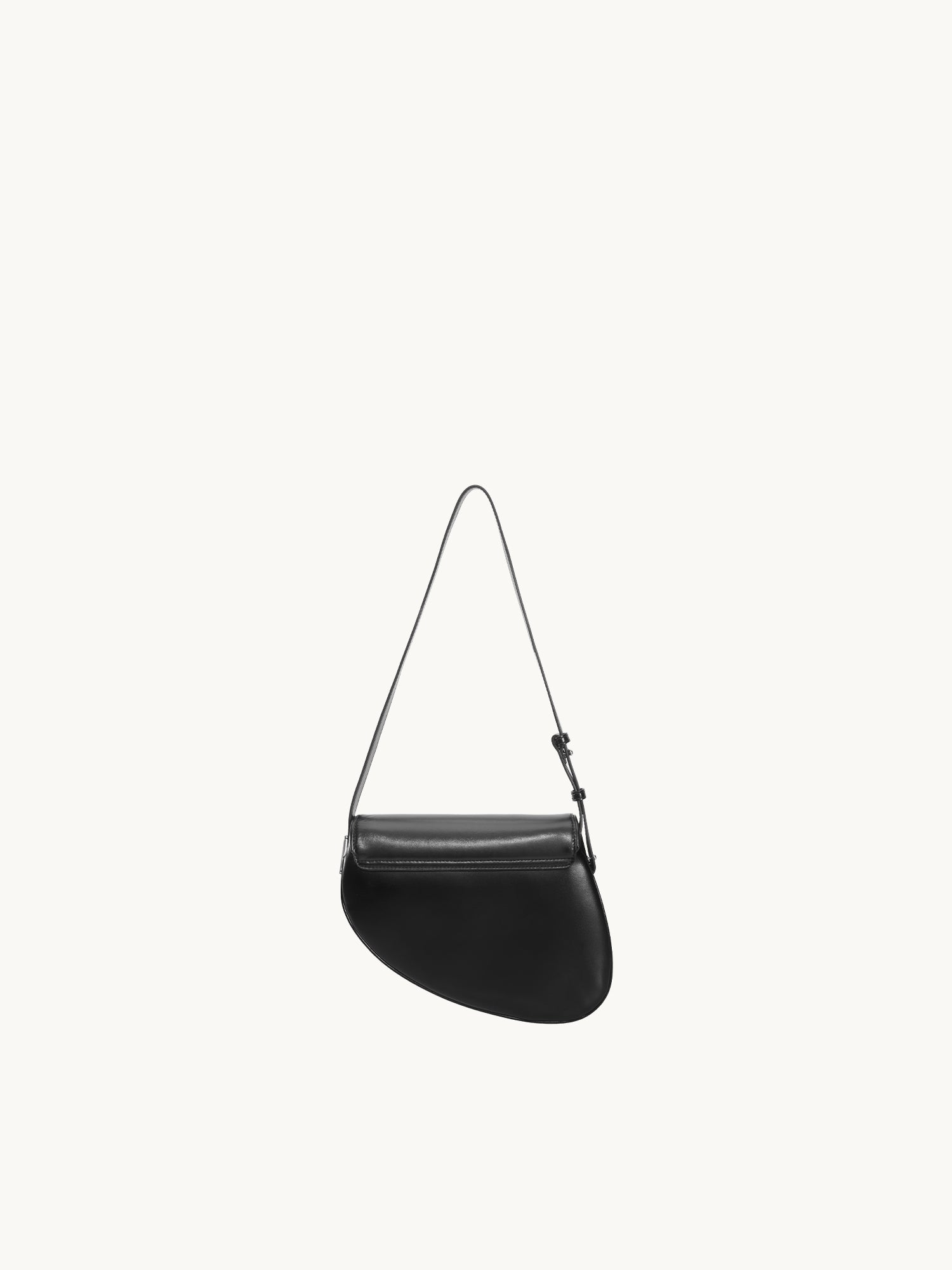 GEMINI Small Shoulder Bag - Black