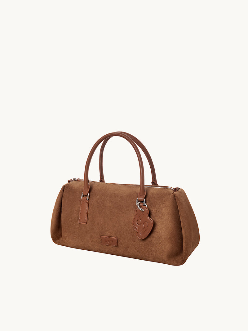 PINCH PILLOW Medium Handbag - Mocha Brown