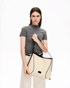 FOO FOO SOFT Large Shoulder Bag - Beige