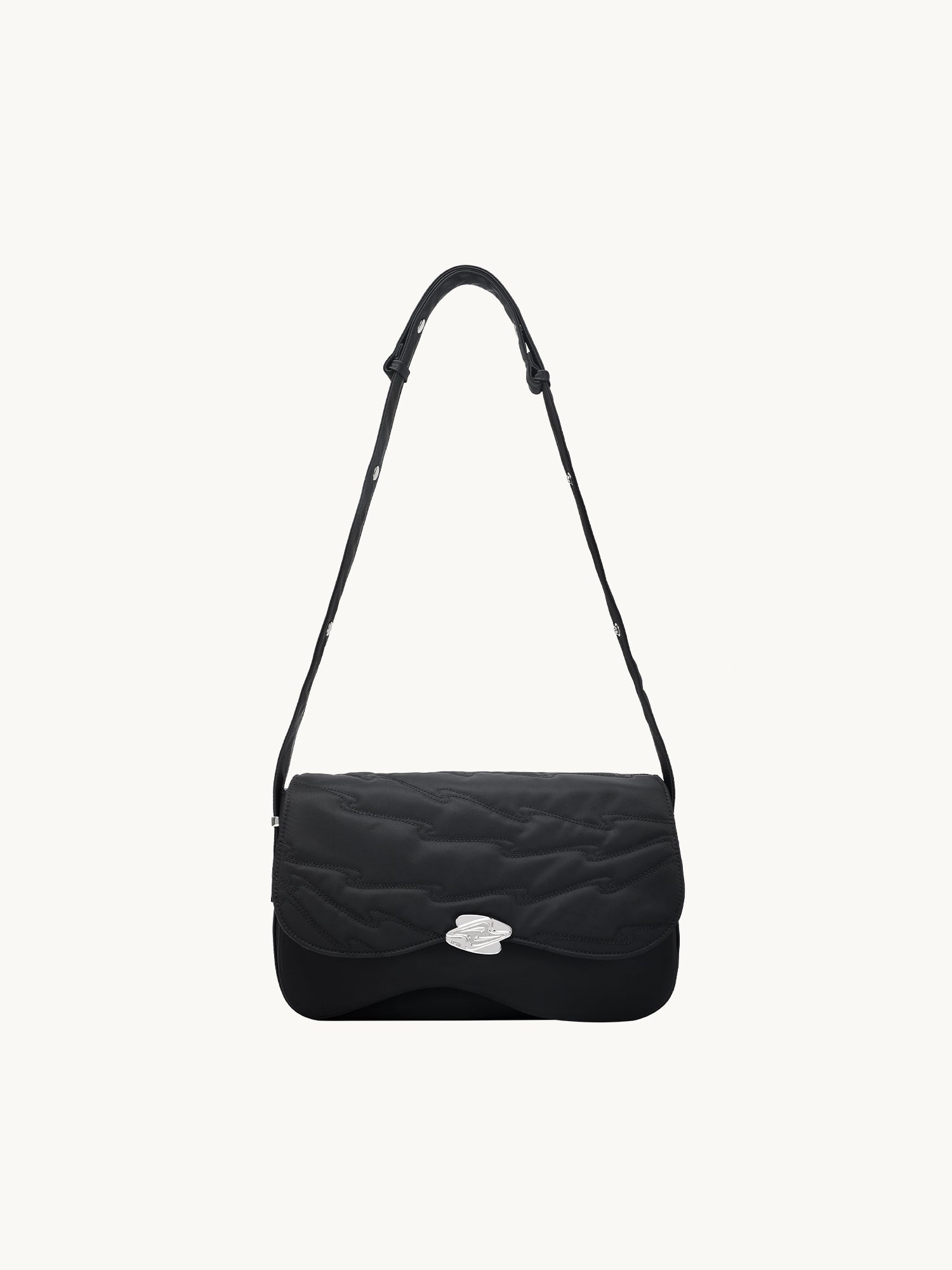 DESERT POST Regular Shoulder Bag - Black