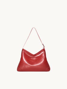 SURE SURE CROISSANT Medium Shoulder Bag - Burgundy Red