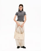 FOO FOO CANVAS Large Shoulder Bag - Pink