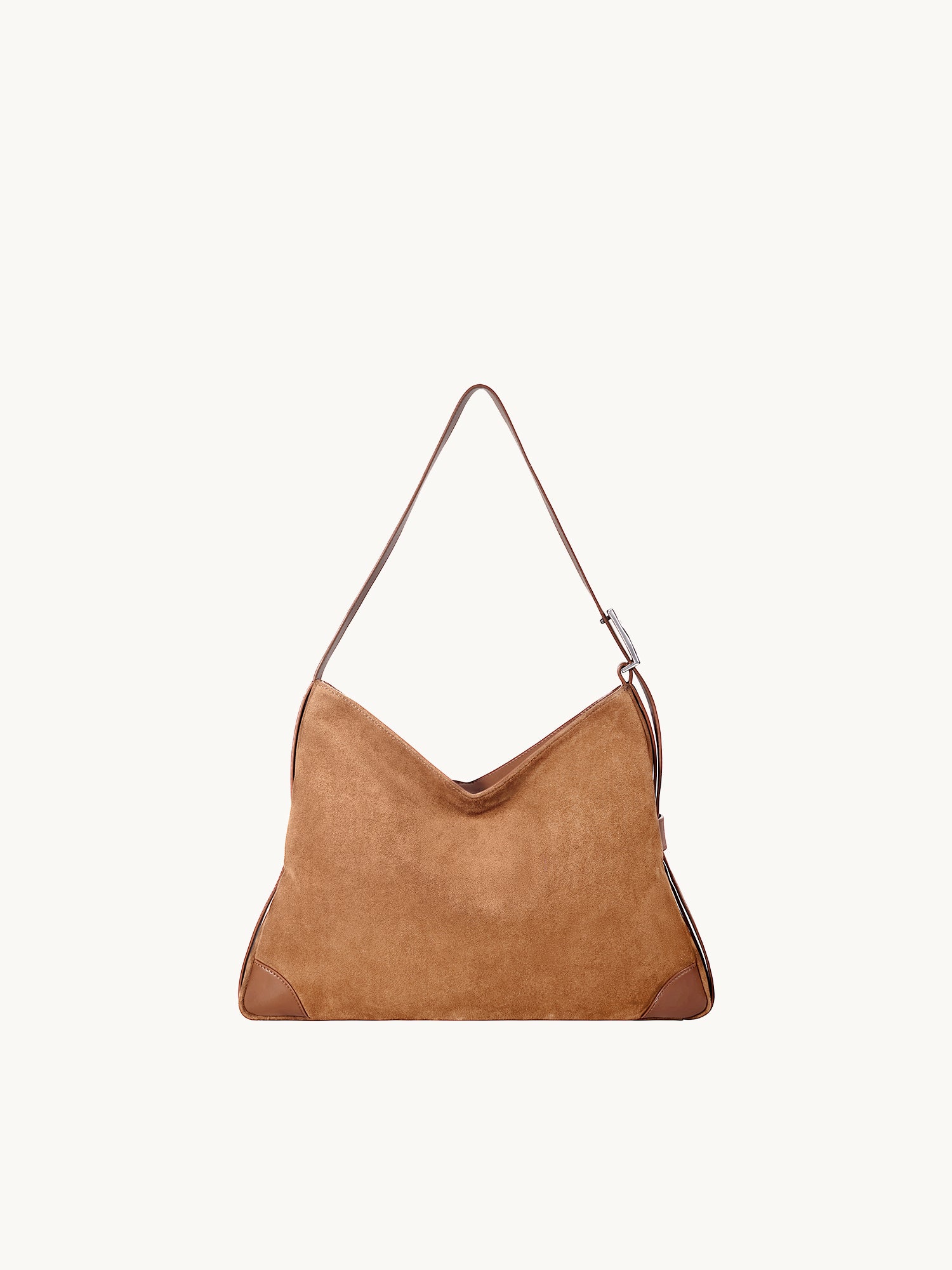 SURE SURE CROISSANT Medium Shoulder Bag - Mocha Brown