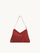 SURE SURE CROISSANT Medium Shoulder Bag - Velvet Red