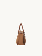 PINCH PILLOW Small Handbag - Mocha Brown