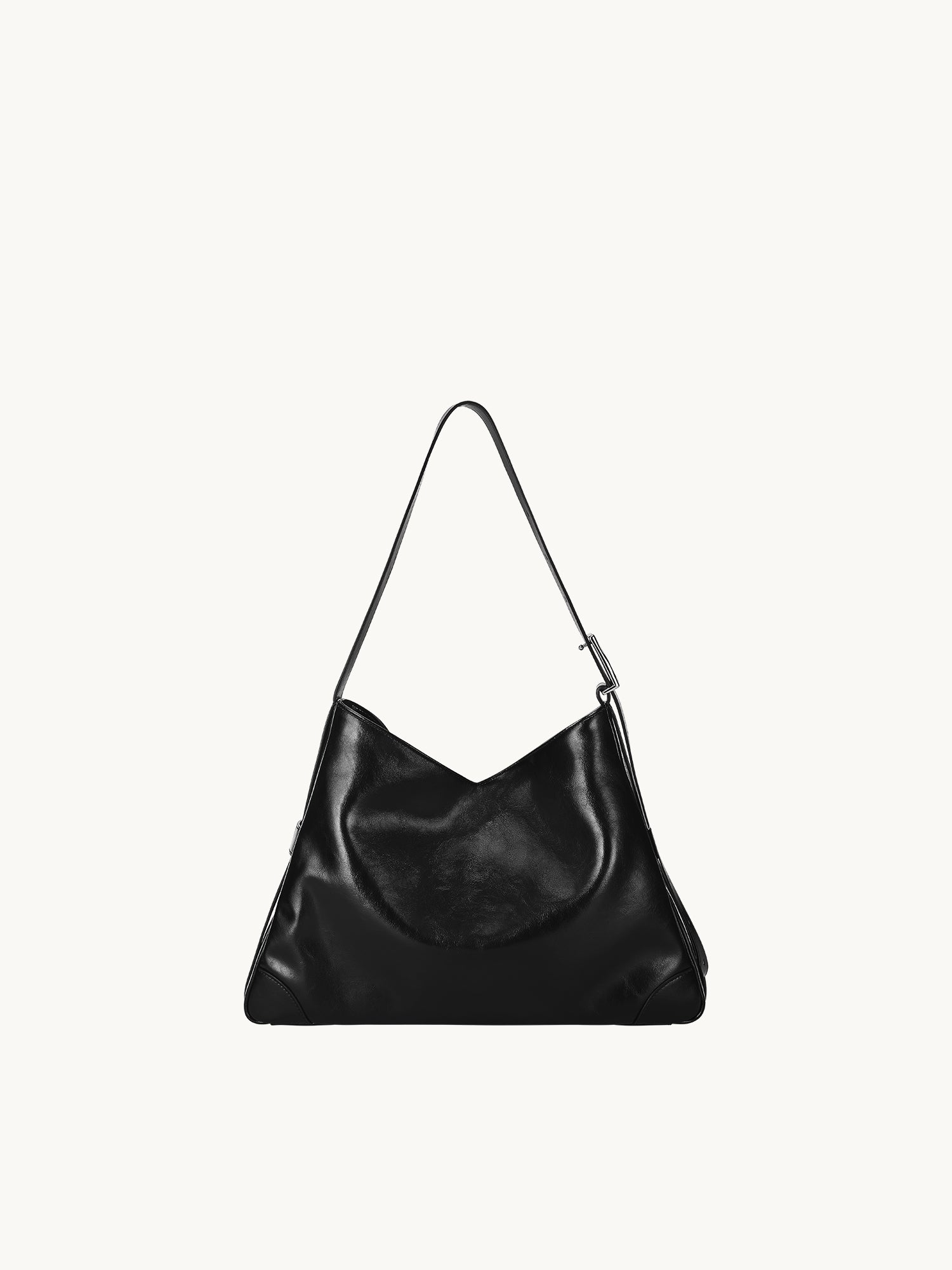 SURE SURE CROISSANT Medium Shoulder Bag - Black