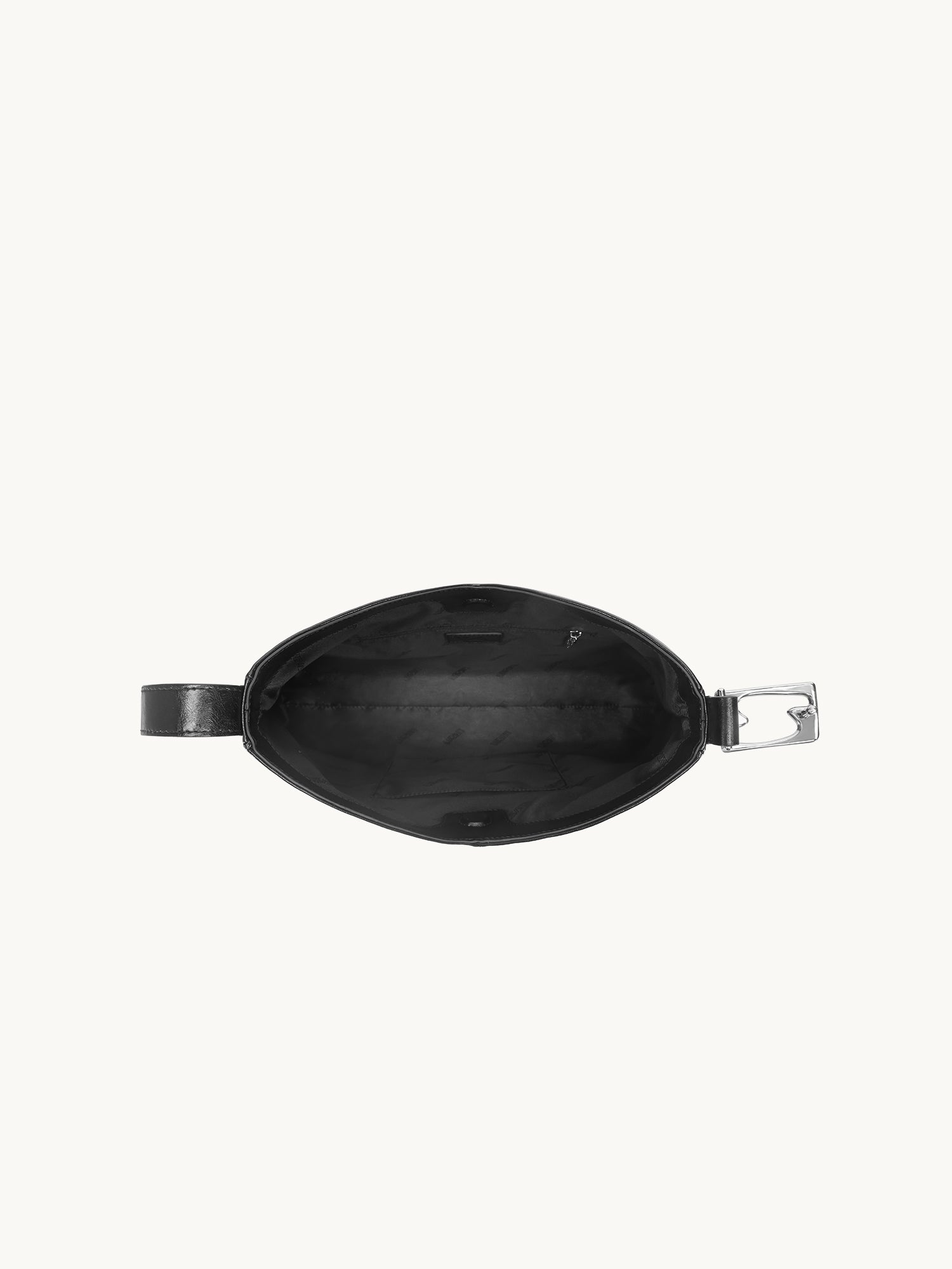 SURE SURE CROISSANT Medium Shoulder Bag - Black