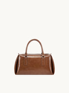 PINCH PILLOW Small Handbag - Cocoa Brown