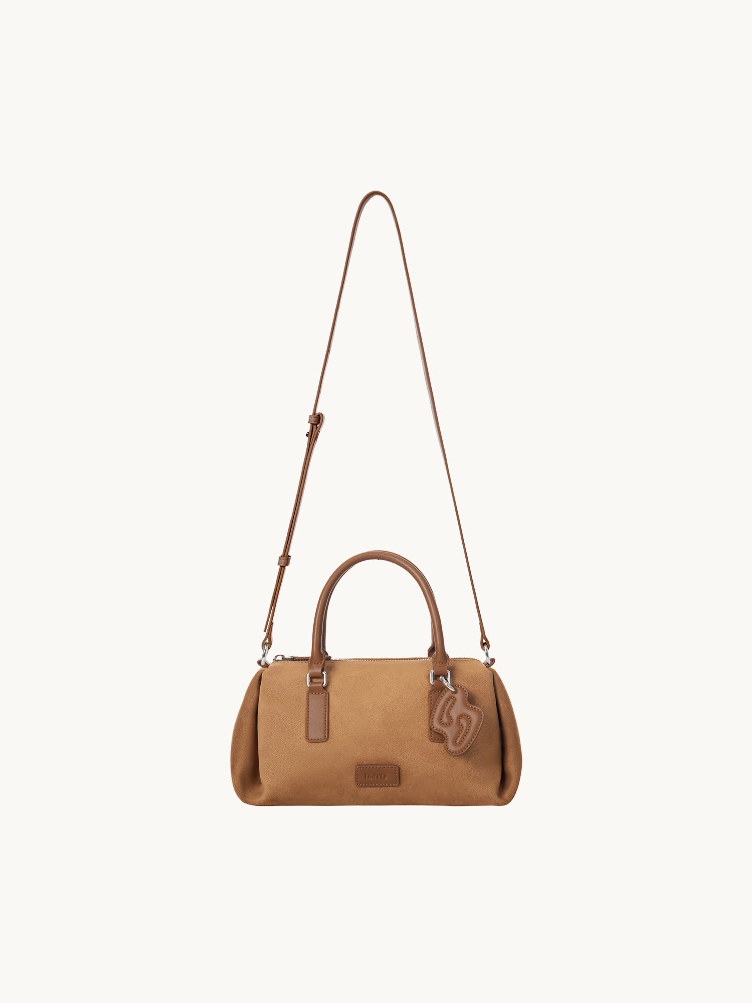 PINCH PILLOW Small Handbag - Mocha Brown